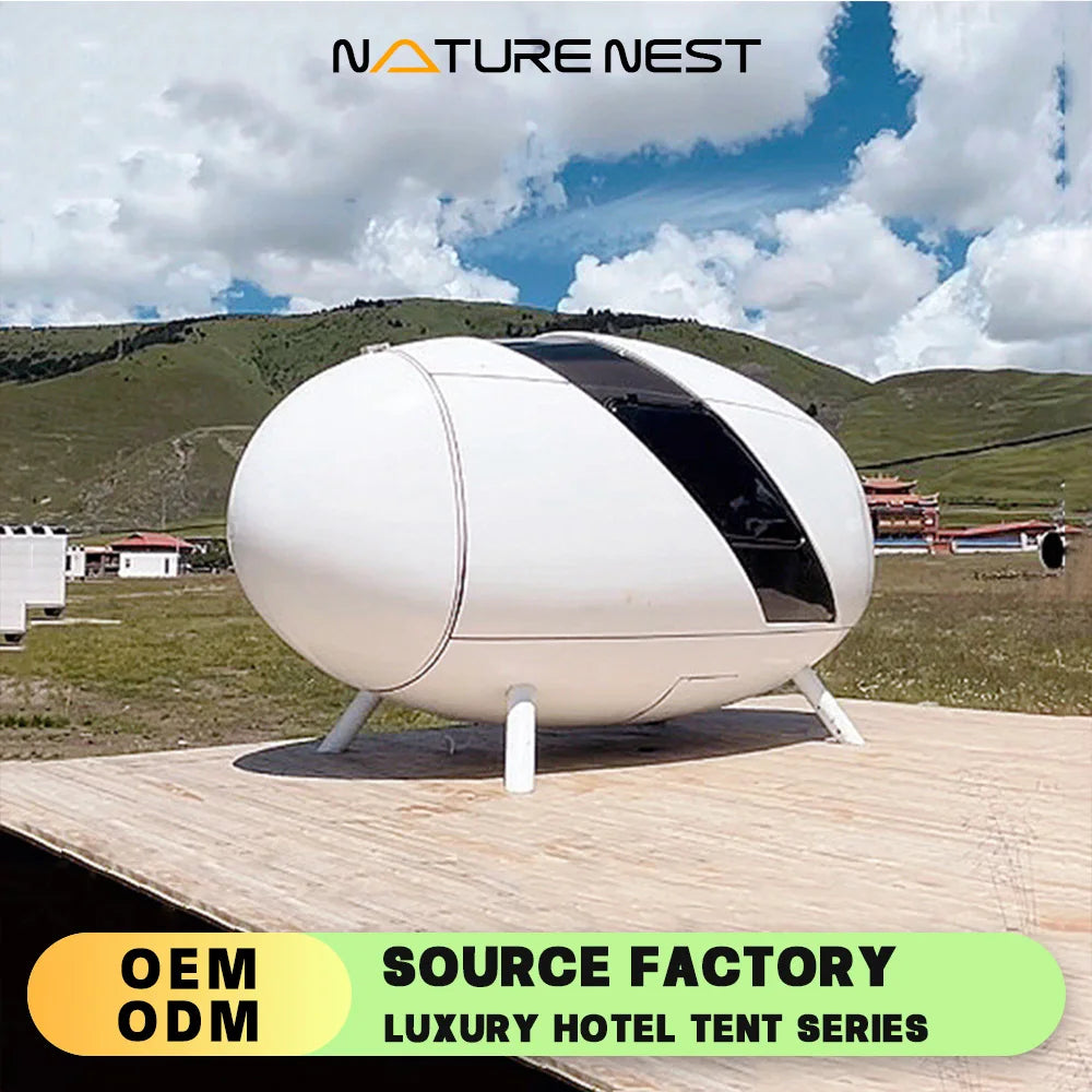 Technology Egg House Space Capsule Wholesale Price Fiberglass Sun Room Starry Sky Room Mobile House B&B Scenic Spot Manufacturer