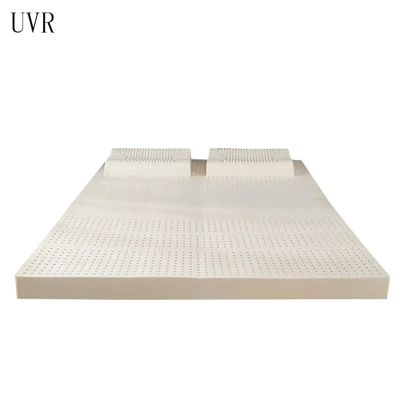 UVR High Quality 100% Natural Latex Tatami Mattress Slow Rebound Hotel Special Single Double Mattress With White Inner Cover