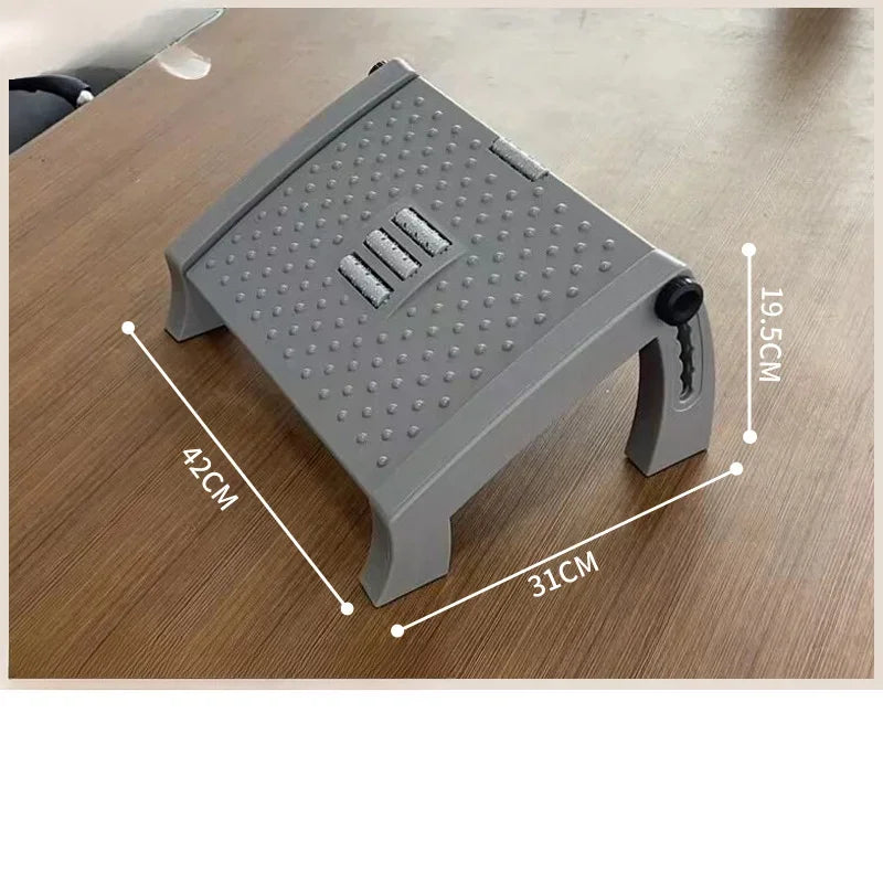 Ottoman Anti-basculement Erlang Jambes Repose-pieds réglable à six vitesses Repose-pieds Table de bureau Pédale Tabouret portable Meubles