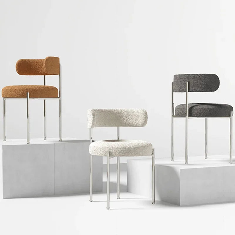 Chaises de salle à manger nordiques pour hôtel, chaise de maquillage minimaliste et moderne pour chambre d'hôtel, design de luxe, meubles de cuisine Mobili Per La Casa CY50DC