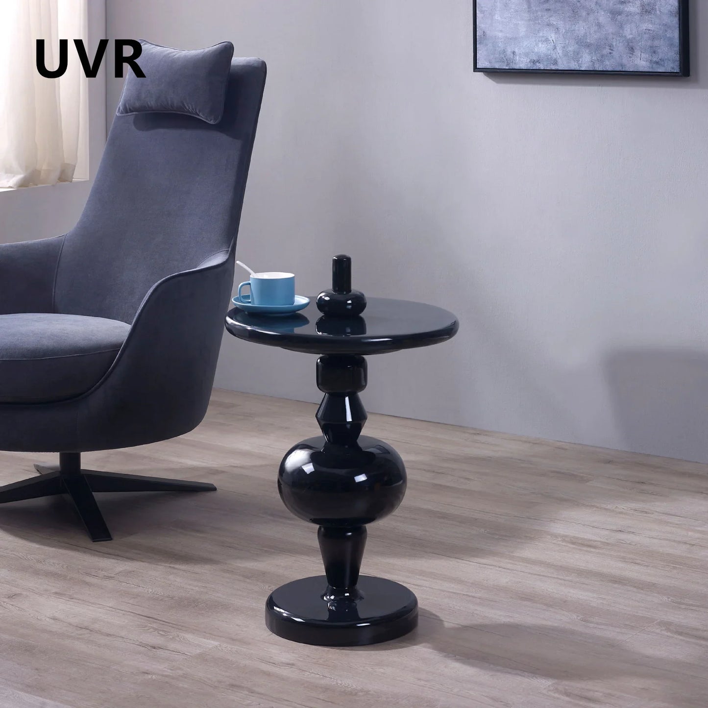 UVR Coffee Table Small Round Table Living Room Sofa Side Corner Table Bedroom Colorful Bedside Table Home Hotel Coffee Table