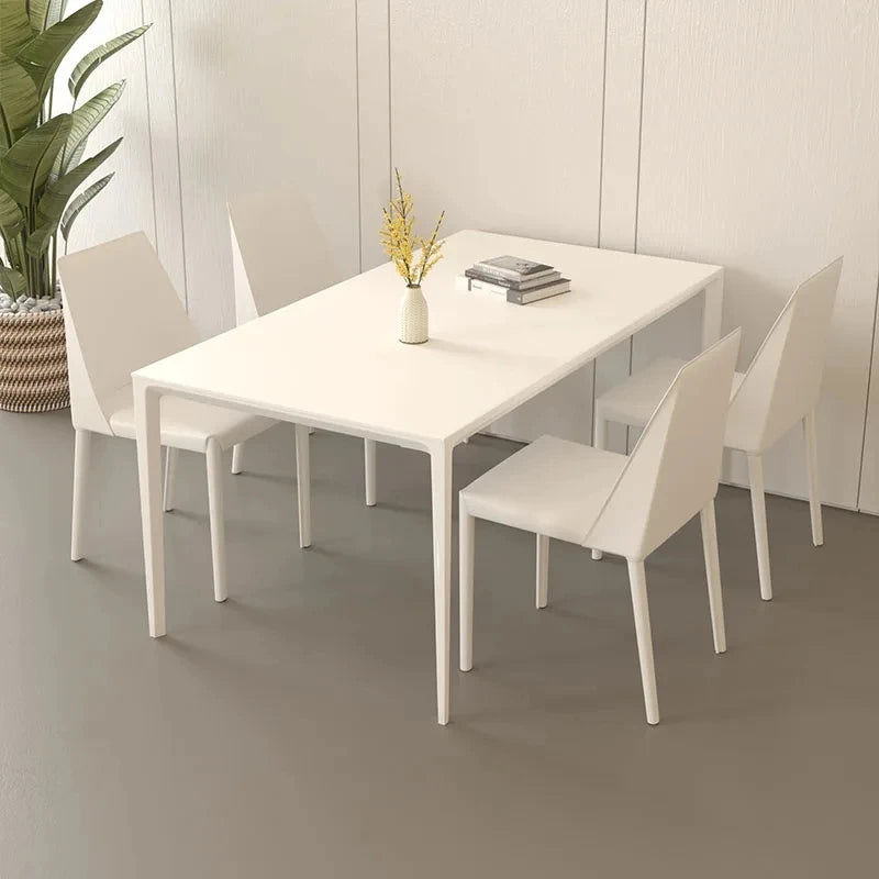 Chaises de salle à manger en similicuir, belles chaises de salle à manger de cuisine de luxe modernes, meubles nordiques européens Sillas De Comedor