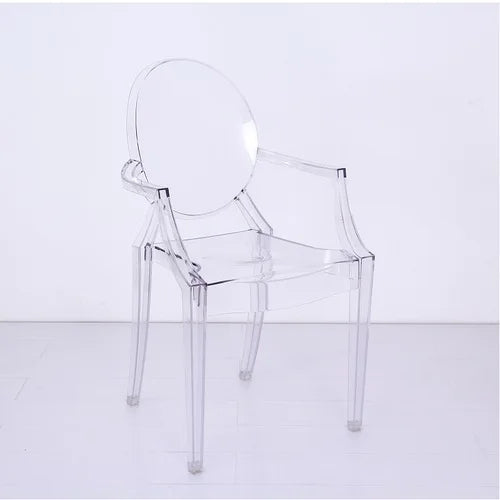 Transparent Nordic Chairs Living Room Italian Lounge Plastic Acrylic Ergonomic Dining Chair Salon Party Muebles Hogar Furniture