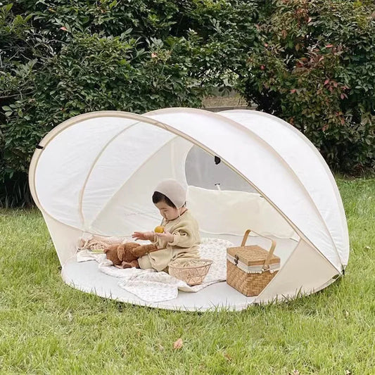 Baby Tent Children's Tents Kids Play Tent baby Travel Beach Shade Tent For Children With UPF 50+ UV Castle Children Fold Tent