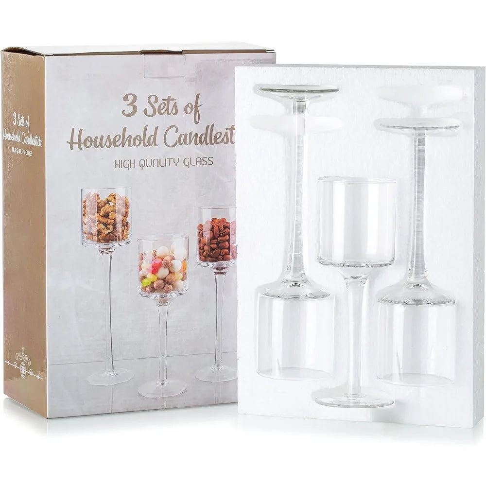 Lot de 30 bougeoirs en verre pour centre de table de mariage, adaptés aux bougies flottantes pour décoration de réception de mariage, décorations pour la maison