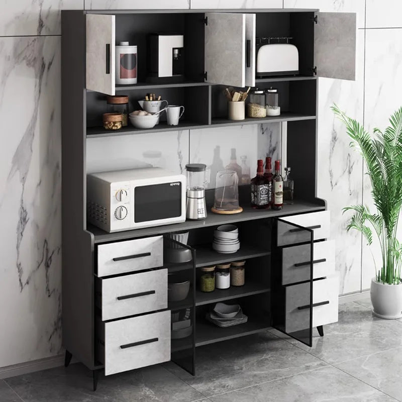 Wood Modern Kitchen Cabinets Filing Storage Luxury Laden Drawers Kitchen Cabinets Shelf Display Accent Cajonera Salon Furniture