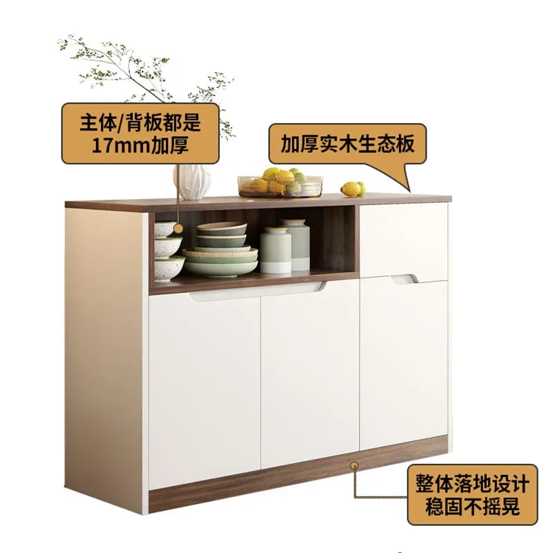 Space Saver Dining Room Sideboards Antique Furniture Sideboard Kitchen Sets House Buffet Wood Cabinet Alacena Organizer LT