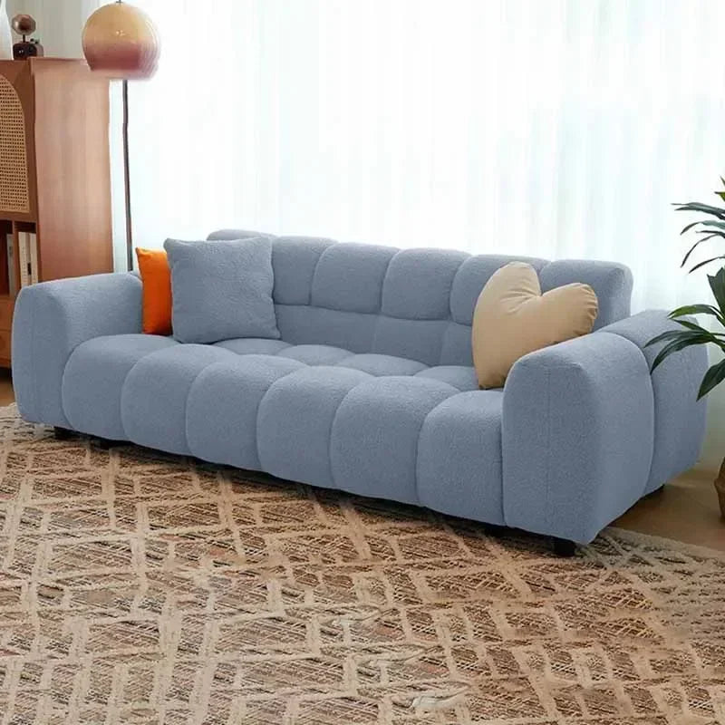 Classic Family Living Room Sofa Nordic Minimalist Comfortable Lounge Sofas Designer Relaxing Divani Da Soggiorno Home Furniture