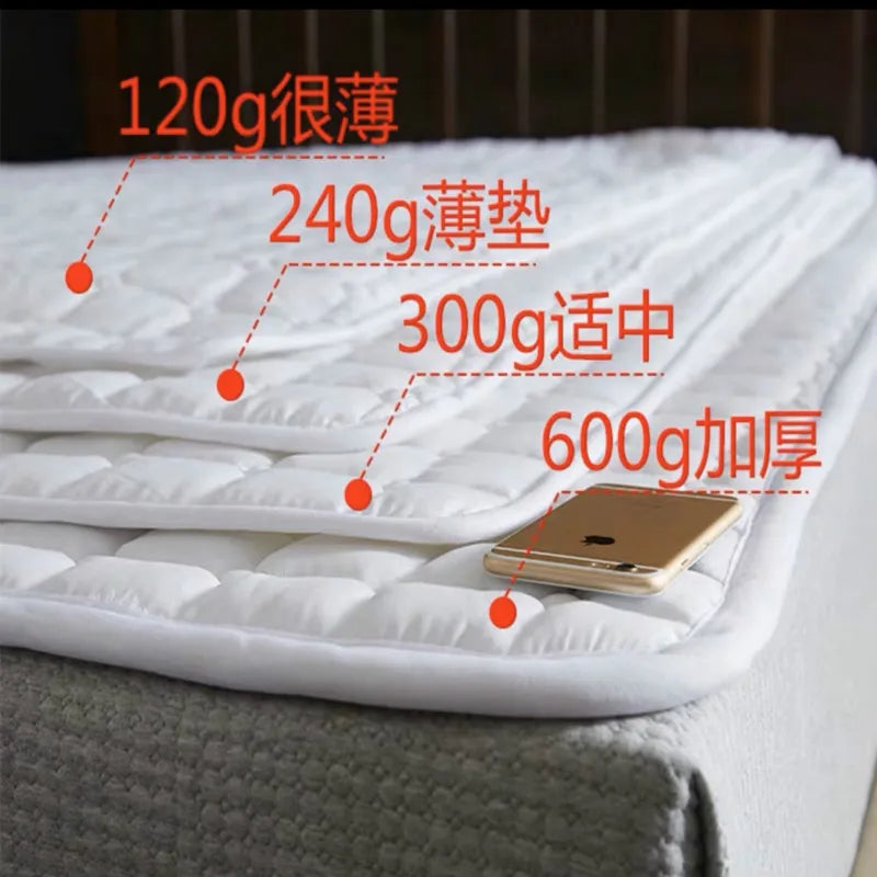 Thin Cotton Mattress Cushion Protective Pad Hotel Anti-Skid Bed Cotton-Padded Mattress Summer Cold Cold Mattress Dormitory Mat