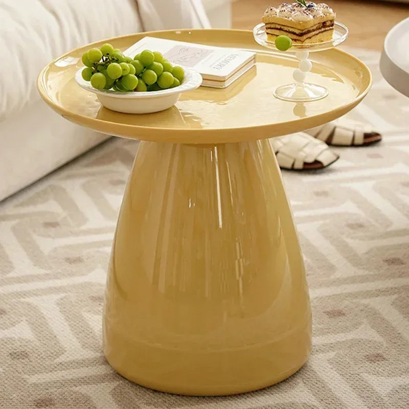 Table basse portable nordique canapé d'appoint design moderne table basse minimaliste ronde salon Stolik Kawowy meubles de maison