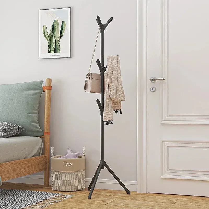 Porte-manteau sur pied en forme de branche d'arbre, porte-manteau mobile et pratique pour le rangement des vêtements du salon de la maison