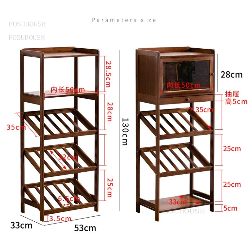 Meuble de bar européen au sol, casier à vin, étagère de rangement pour hôtel, restaurant, salon, porte-bouteille de vin, meuble pour la maison