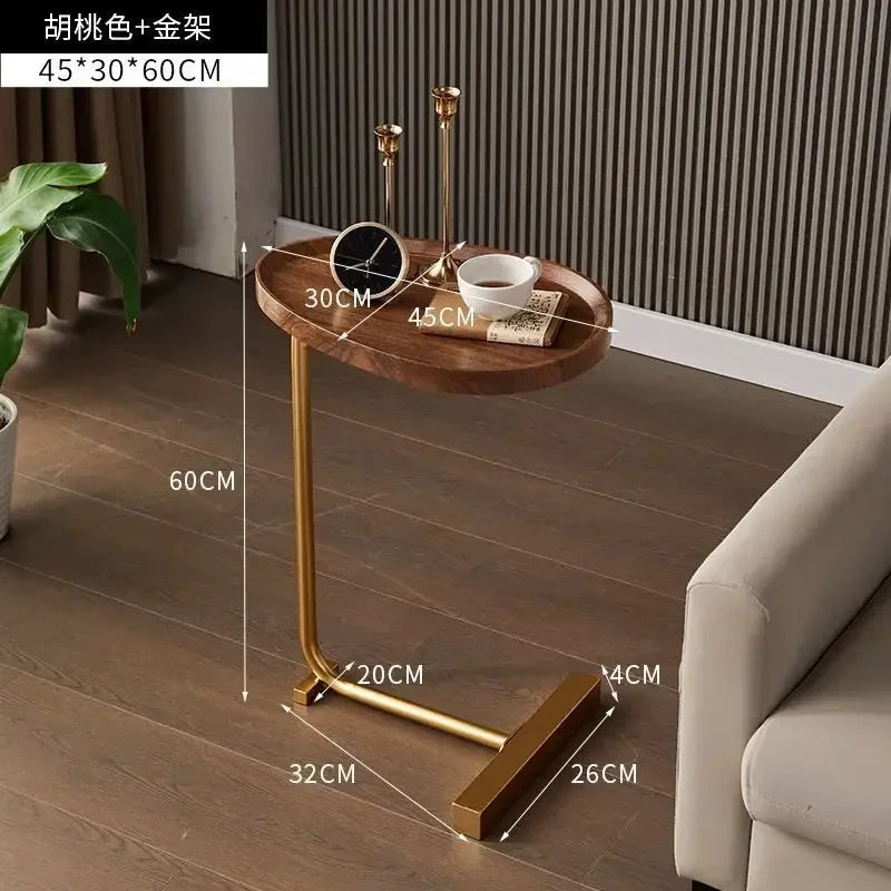 Light luxury side table simple corner table living room hotel home stay side table bedside cabinet mobile small family tea