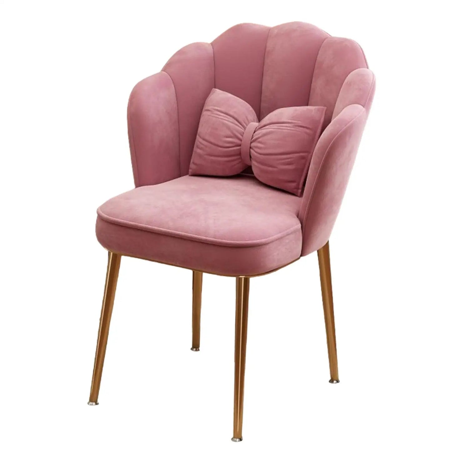 Vanity Chair Modern Dining Chair with Metal Legs for Dressing Room Lounge Nordic Comfortable Makeup Chairs Home Furniture