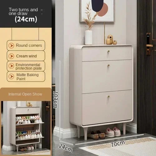 Box Cupboards Shoe Rack Stand Shelf Storage Closet Modern Ultra Thin Shoe Cabinets Decorative Porta Scarpe Furniture YX50SC