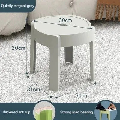 Windmill Stool, Household Minimalist Small Stool, Stackable Plastic Low Stool, Bench, Living Room Sofa Stool, CHILDREN'S Chair