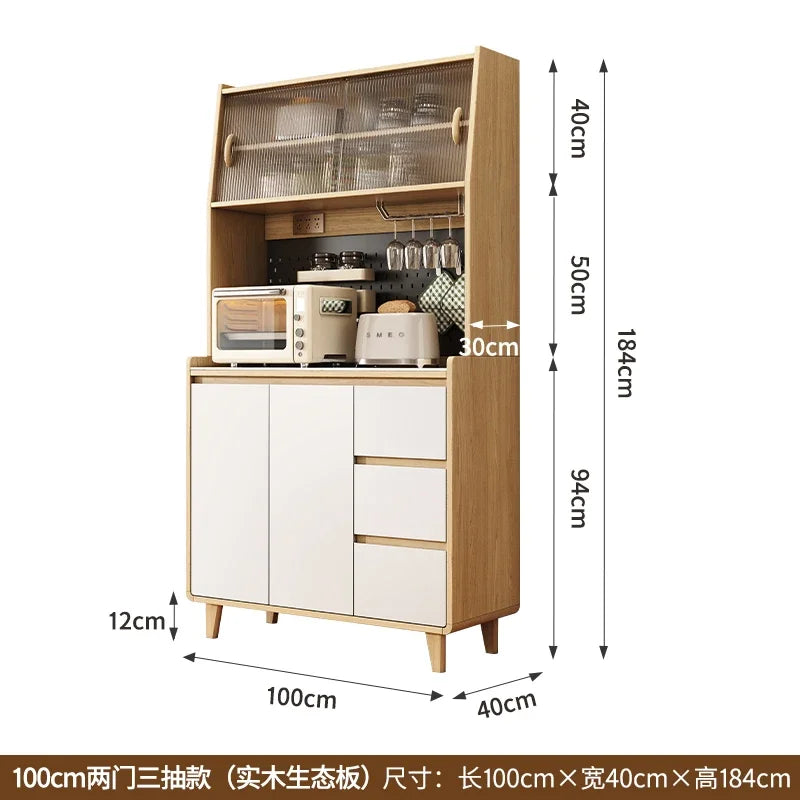 Side Board Cabinet Sideboard Kitchen Storage & Organization Multifunction Home Full Buffet De Cuisine Vintage Mobile Furniture