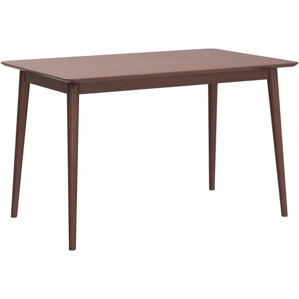 47" Dining Room Table, Small Kitchen Table for Small Spaces, Modern Home Furniture, Rectangular Dinner Table