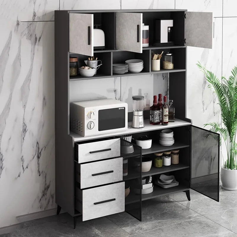 Wood Modern Kitchen Cabinets Filing Storage Luxury Laden Drawers Kitchen Cabinets Shelf Display Accent Cajonera Salon Furniture