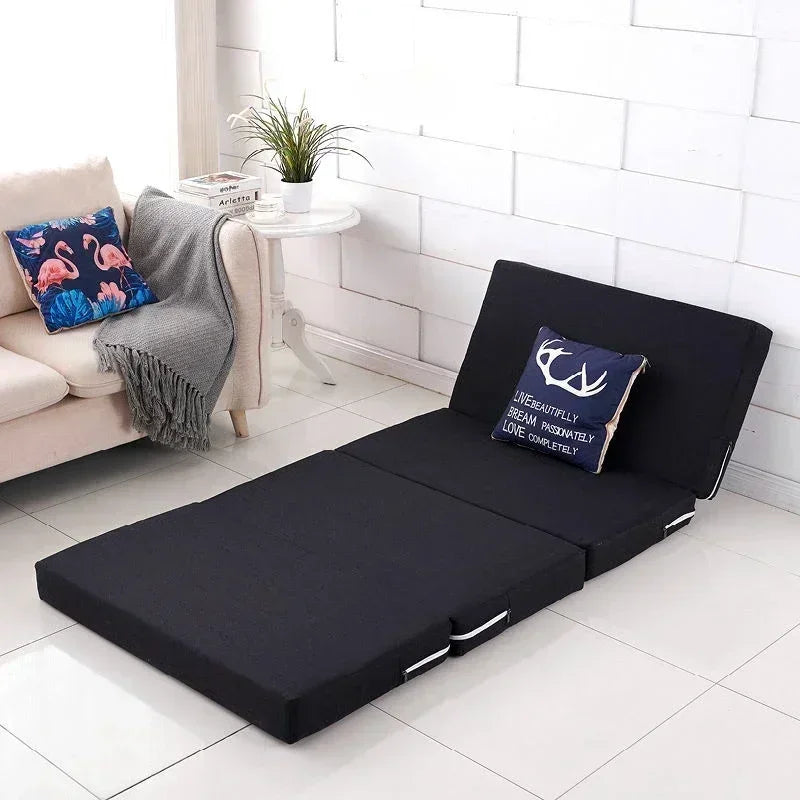 Matelas pliable en éponge pour lit simple, matelas pliable en mousse à mémoire de forme pour pause déjeuner au bureau, tapis simple, tapis de yoga Tatami