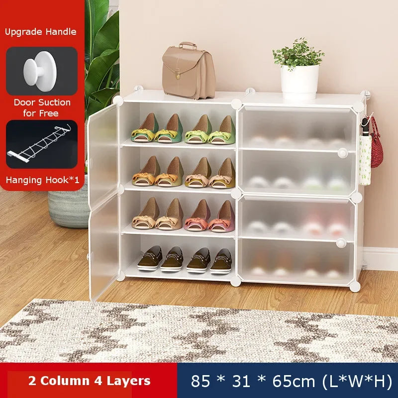 Shoe Organizer Shoose Storage Shoerack Design Furniture for Wooden Shoes A4 Filing Cabinet Bedroom Cabinets Shoe-shelf Rack Room