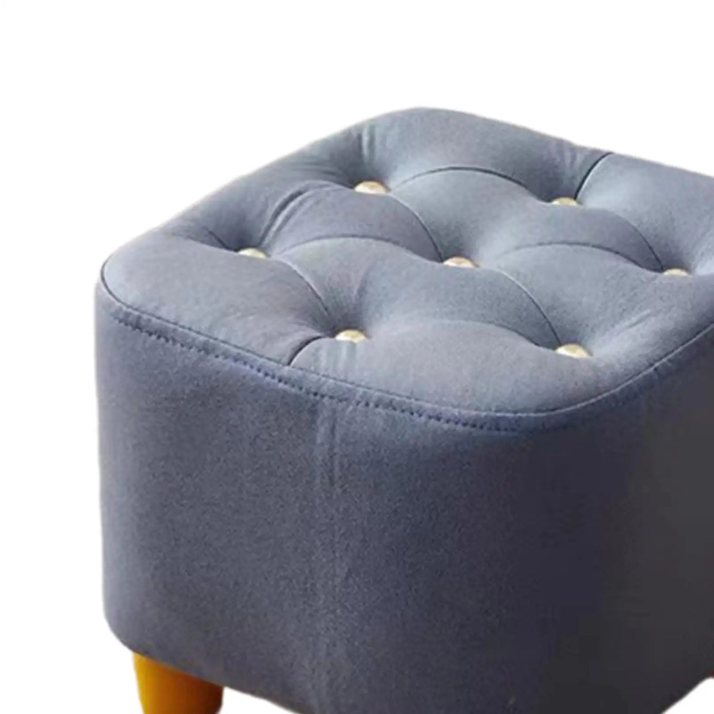 Small Footstool Stable Furniture Decorative Stylish Ottoman Stool for Entryway Doorway Living Room Playroom Dressing Room