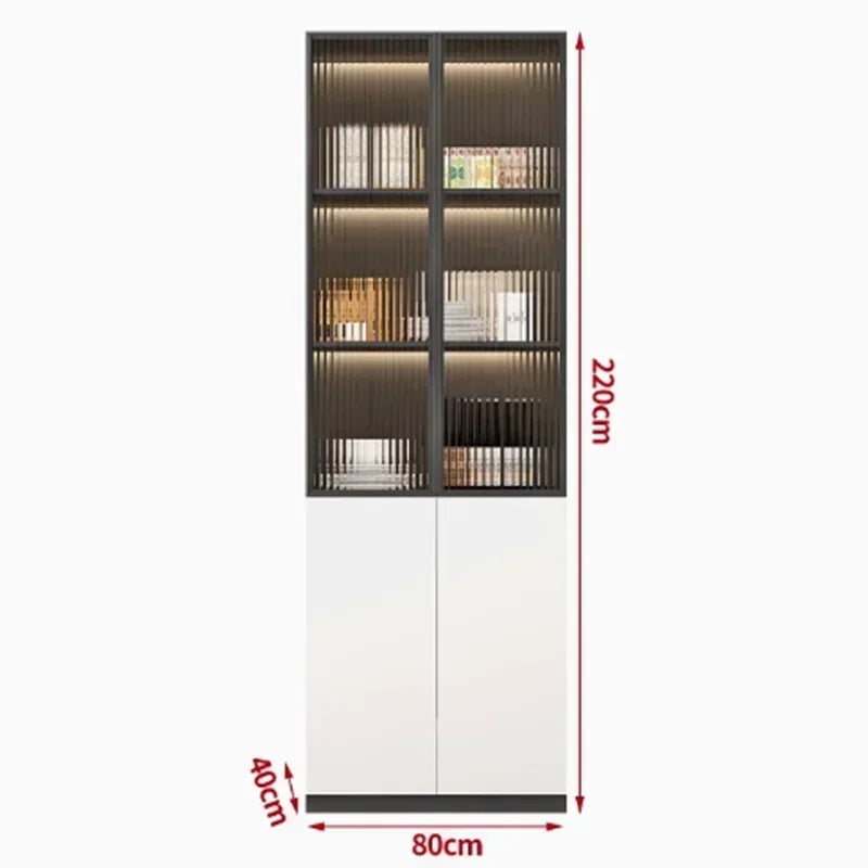 Grand tiroir personnalisé diviseur d'armoire plusieurs armoires de cuisine hautes blanches placard de rangement nordique Alacena Cocina Despensa Furniture