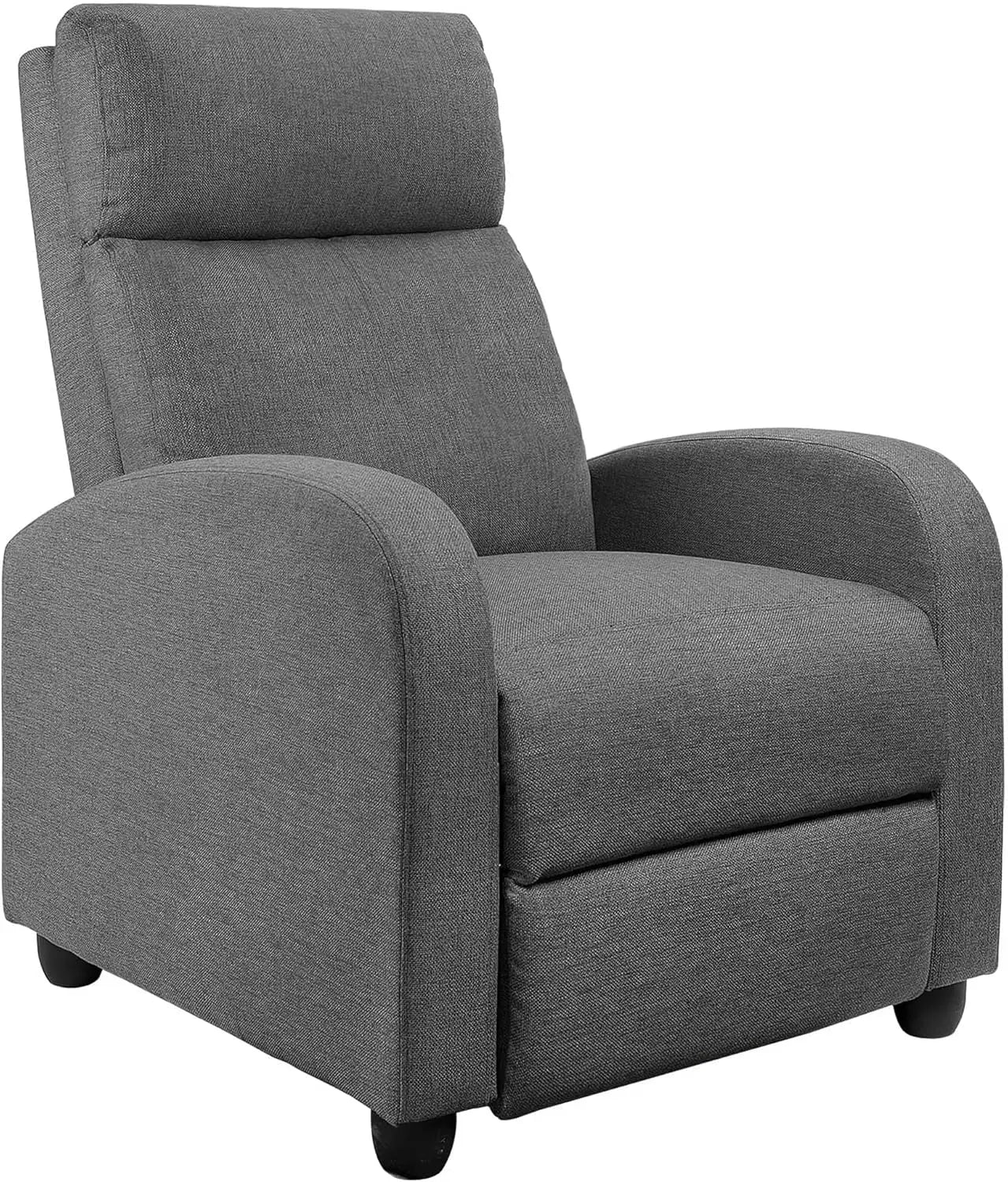 Recliner Chair Adjustable Home Theater Single Recliner Sofa Furniture with Thick Seat Cushion and Backrest Modern Living Room Re