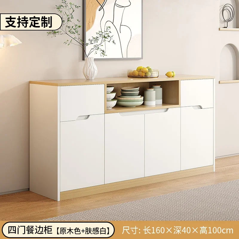 Space Saver Dining Room Sideboards Antique Furniture Sideboard Kitchen Sets House Buffet Wood Cabinet Alacena Organizer LT