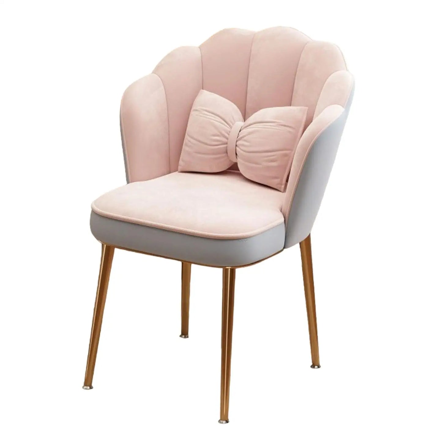 Vanity Chair Modern Dining Chair with Metal Legs for Dressing Room Lounge Nordic Comfortable Makeup Chairs Home Furniture