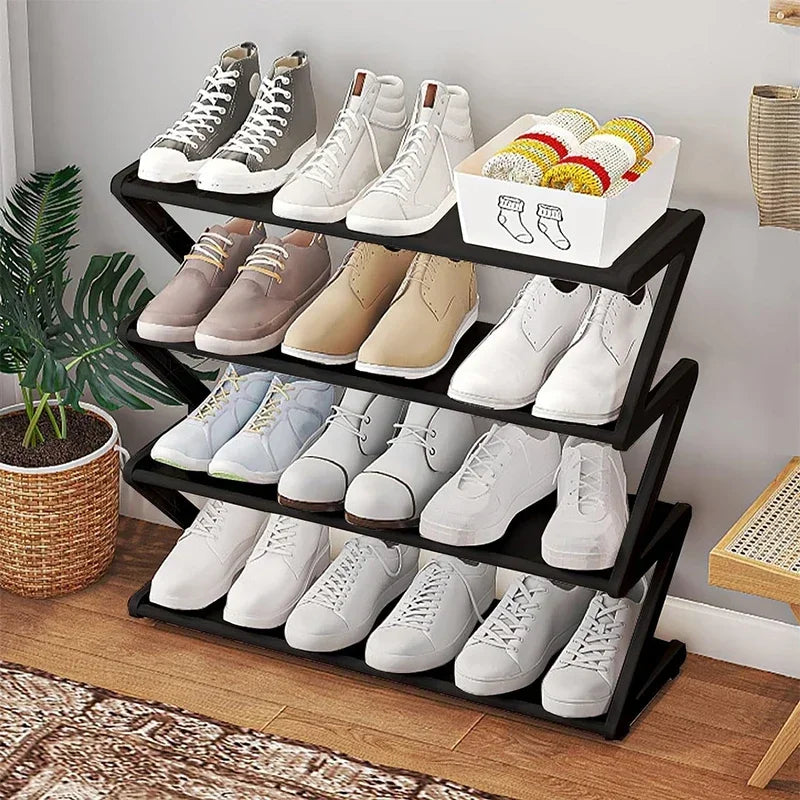 Shoe-shelf Cabinets for Living Room Organizer Furniture Shoulder Bags Economic Rooms for Houses Luxury Bags 2024 Shoerack Rack