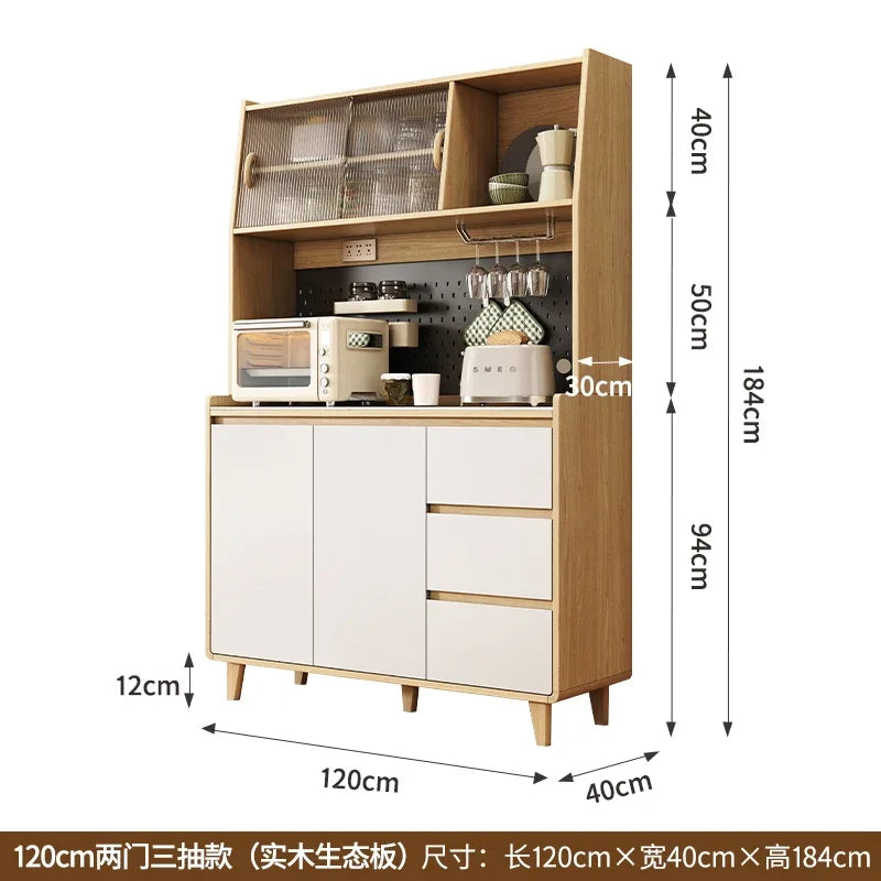 Side Board Cabinet Sideboard Kitchen Storage & Organization Multifunction Home Full Buffet De Cuisine Vintage Mobile Furniture