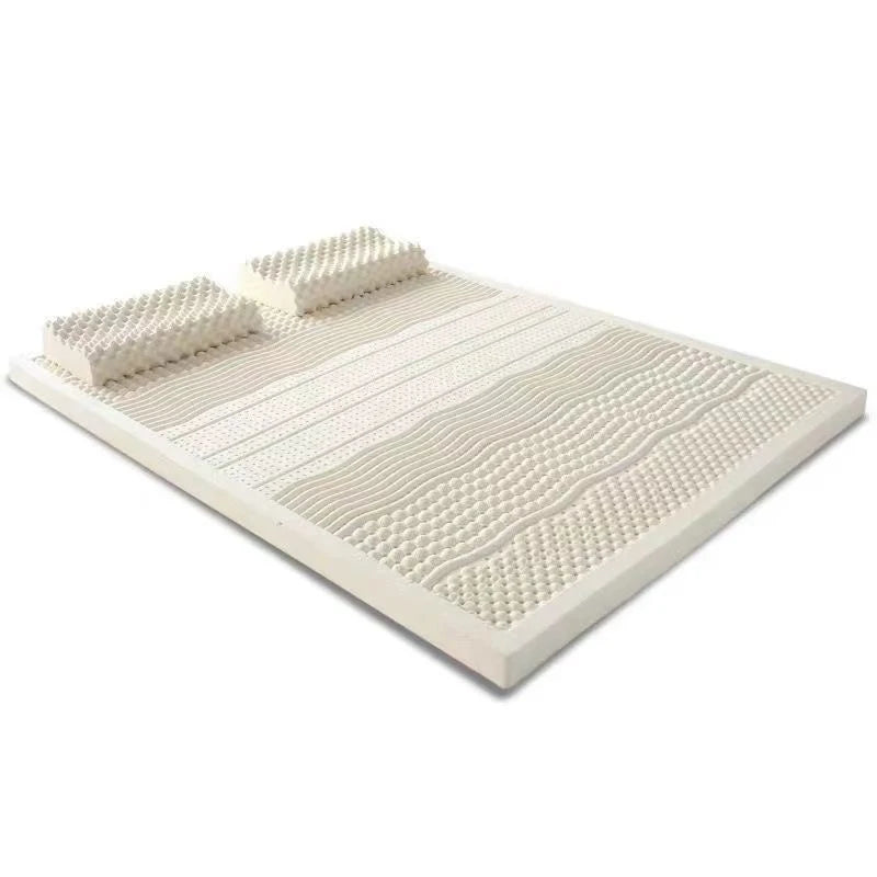 Thailand Imported 100% Natural Latex Mattresses Tatami Floor Mat Foldable Slow Rebound home hotel luxury top Mat Gift Latex Mats