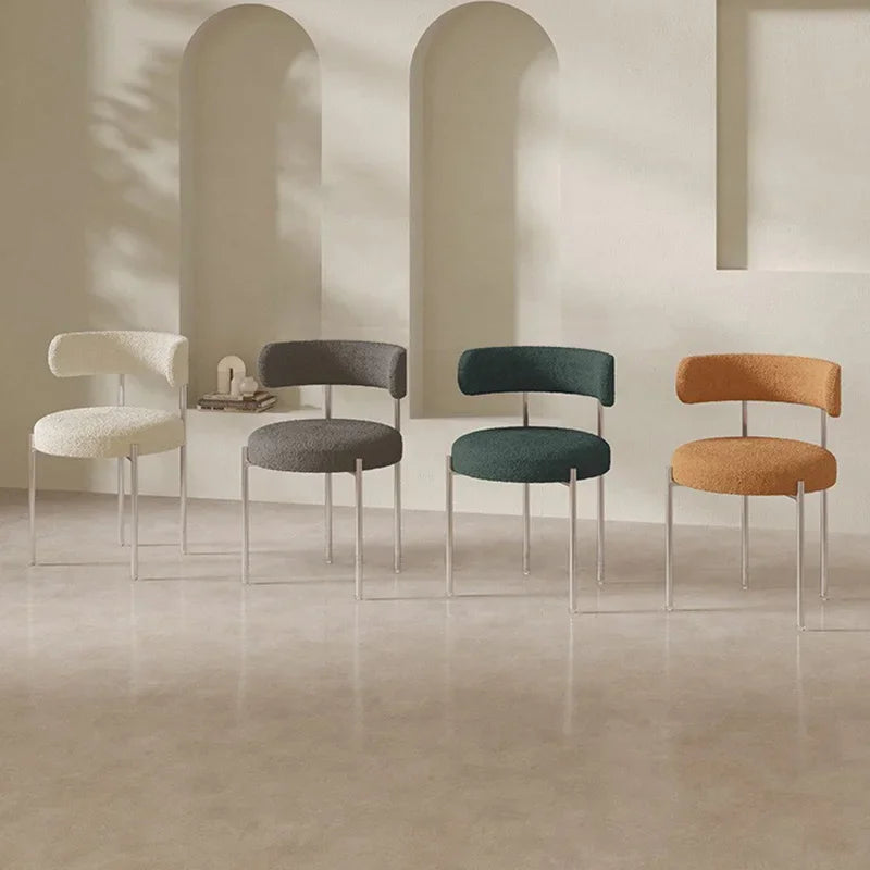 Chaises de salle à manger nordiques pour hôtel, chaise de maquillage minimaliste et moderne pour chambre d'hôtel, design de luxe, meubles de cuisine Mobili Per La Casa CY50DC