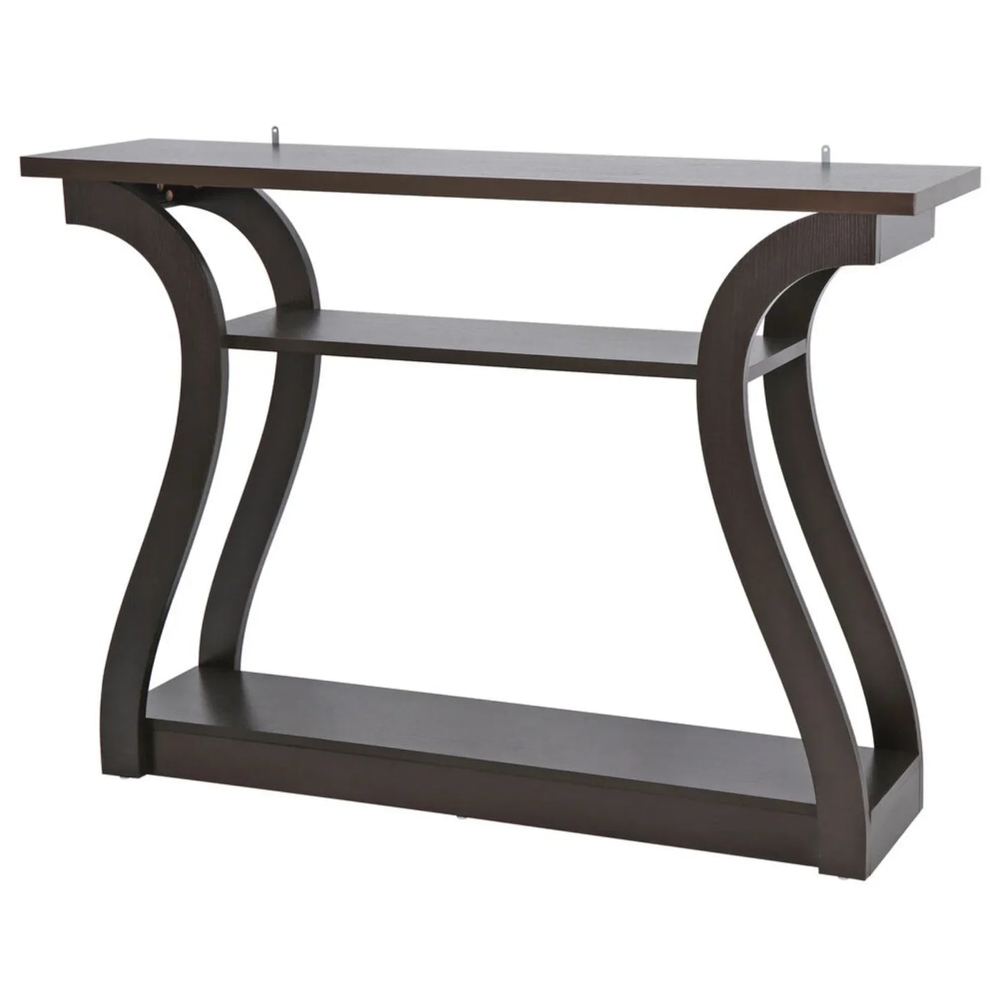 Mesa consola de 47" con soporte lateral para sofá, moderna, con acento para entrada, pasillo, mesa de almacenamiento, muebles para entrada y sala de estar