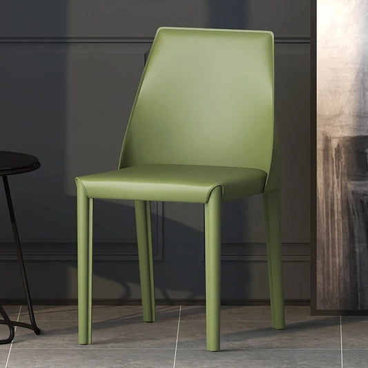 Chaises de salle à manger en similicuir, belles chaises de salle à manger de cuisine de luxe modernes, meubles nordiques européens Sillas De Comedor