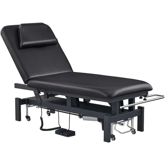 Lit de beauté électrique pour le visage, table de massage polyvalente pour spa, lit d'examen médical