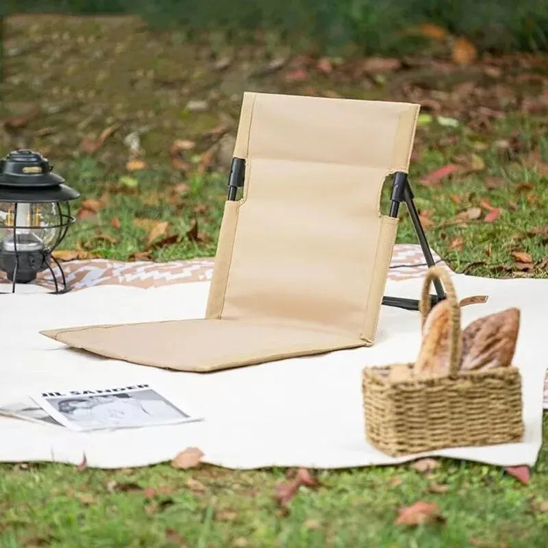 Chaise pliante légère et confortable pour camping en plein air, chaise de parc, de loisirs, de plage, portable, simple, avec dossier