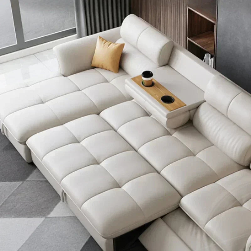 Reclining Electric Relaxing Sofa New Arrival Designer Lounge Sectional Leather Sofa Home Italian Loveseat Divano Letto Furniture