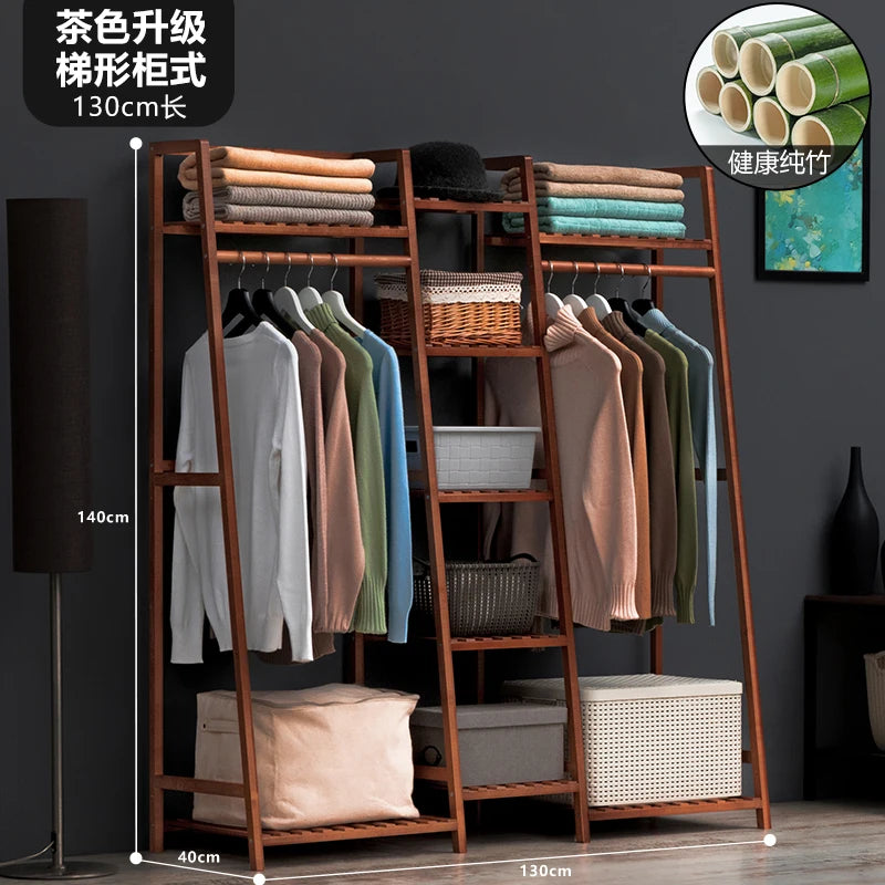 Standing Clothes Coat Racks Luxury Dress Organizer Minimalist Space Saving Wardrobes Living Room Porte Manteau Trendy Furniture