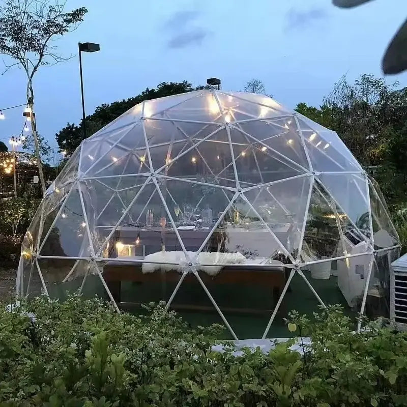 Transparent Dome Tent Igloo starry sky tent Thickened PVC spherical Outdoor camping Ideal for Weddings Camping Family Glamping