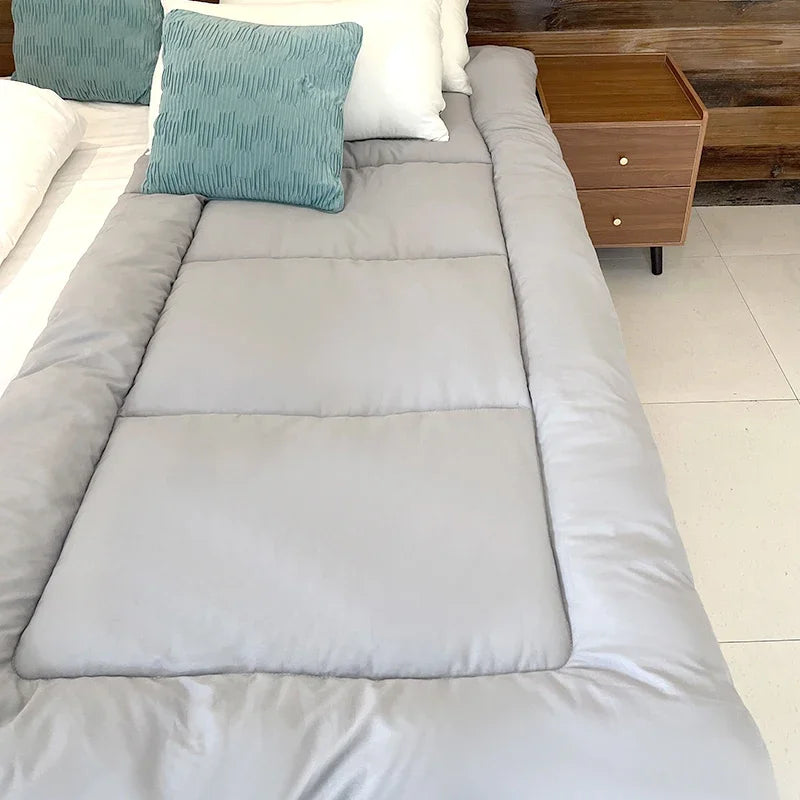 Surmatelas de qualité supérieure pour un confort et un soutien ultimes Coussin de lit double de qualité hôtelière Housse de futon pliable Matelas