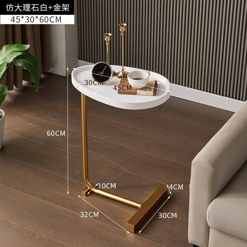 Side Table Simple Corner Table Living Room Home Hotel Homestay Side Table Bedside Cabinet Mobile Small Apartment Coffee Table