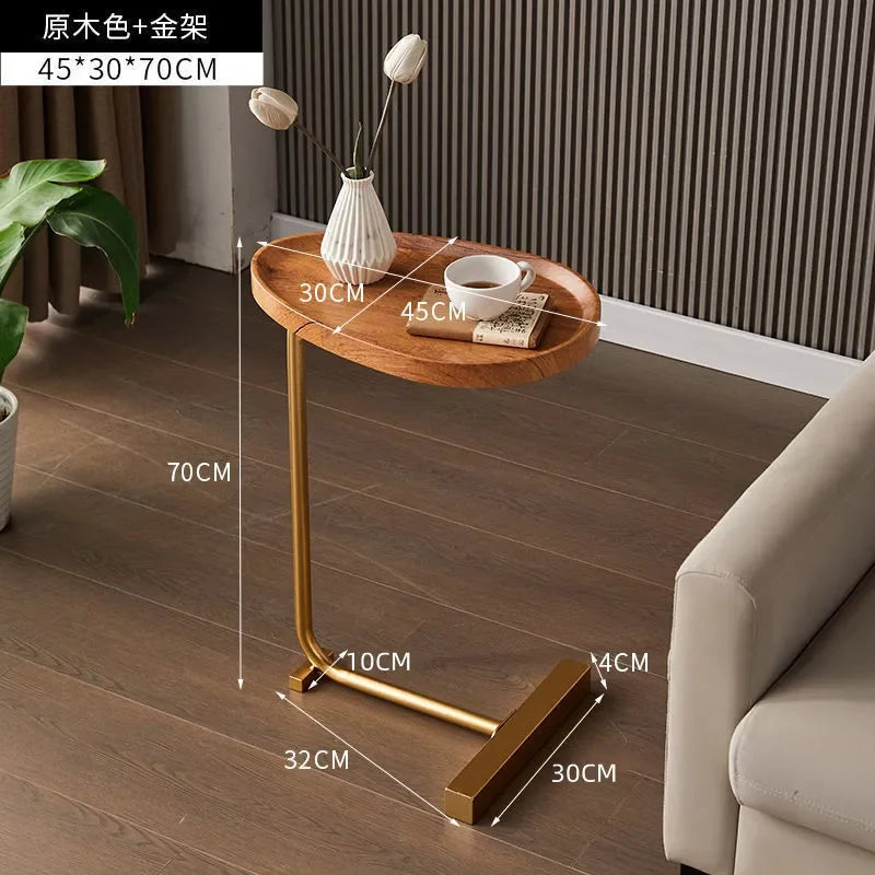 Side Table Simple Corner Table Living Room Home Hotel Homestay Side Table Bedside Cabinet Mobile Small Apartment Coffee Table