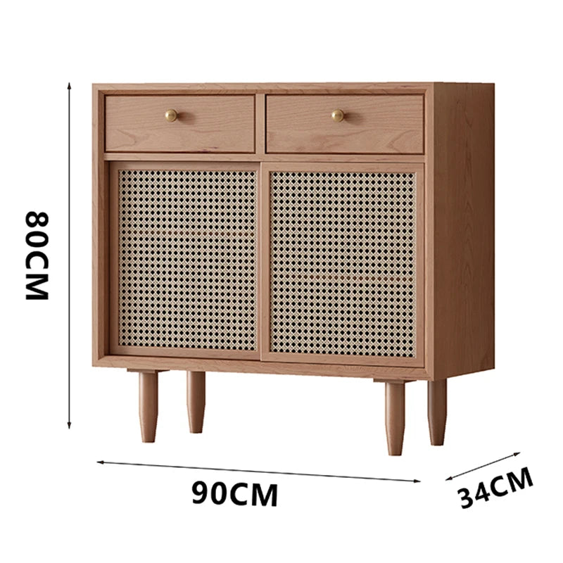 Aparador Mueble de Salón Organizador de Cocina Multifuncional Sala de Estar Armarios de Madera Alacena Mueble Completo Cucina Móvil