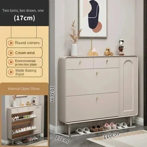 Box Cupboards Shoe Rack Stand Shelf Storage Closet Modern Ultra Thin Shoe Cabinets Decorative Porta Scarpe Furniture YX50SC