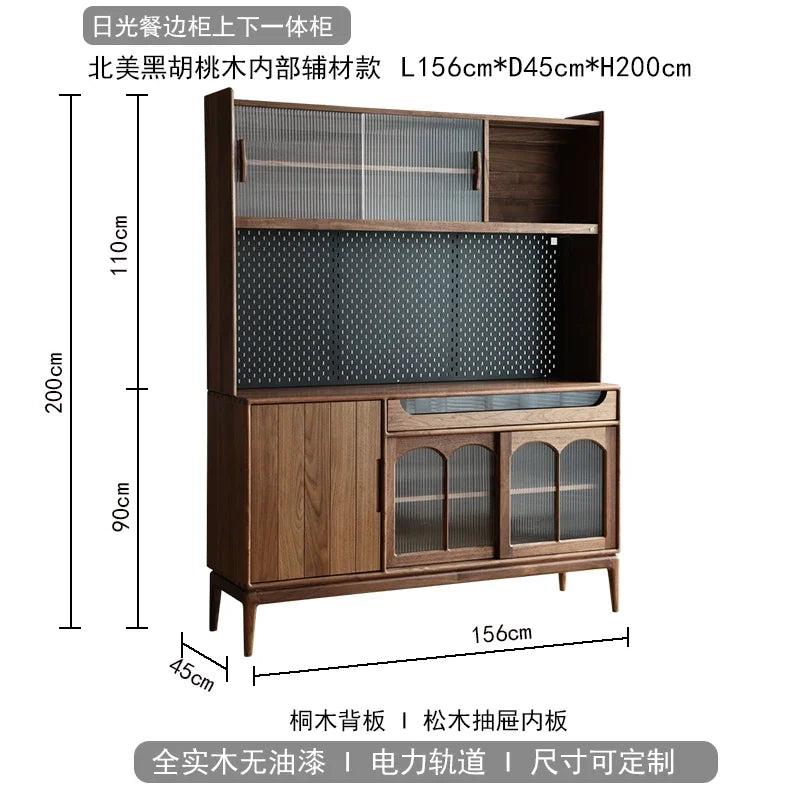 Décoration de cuisine Meubles Buffet Buffet De Cuisine Armoires De Chambre Rangement Cuisines Complètes Vitrines Alacena Meubles