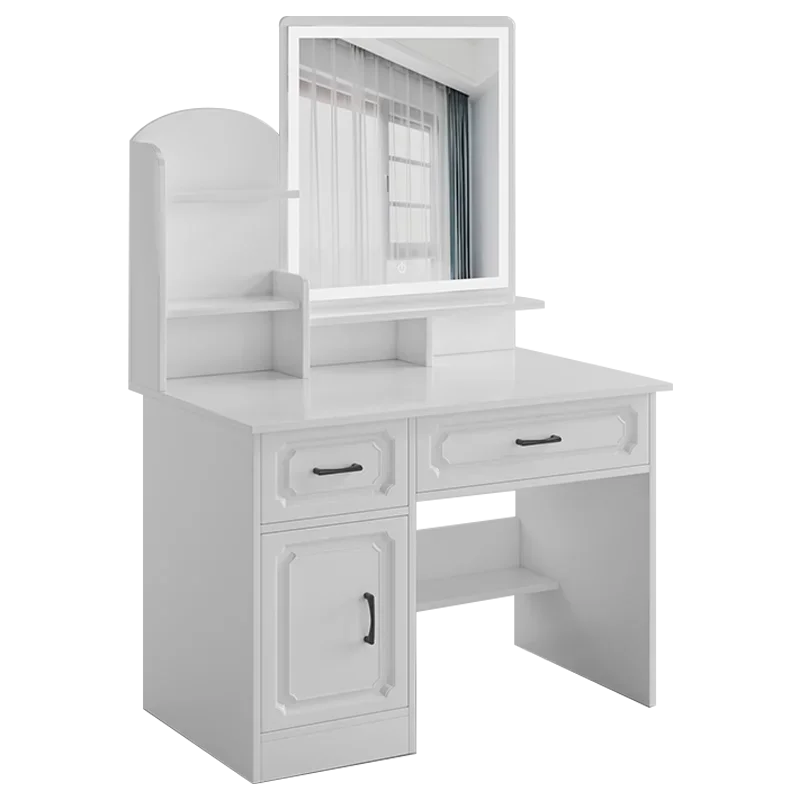 White Lacquer Dressing Table Bedroom Mirrors Drawer Toiletries Dressing Table Cabinets Living Room Penteadeira Bedroom Furniture