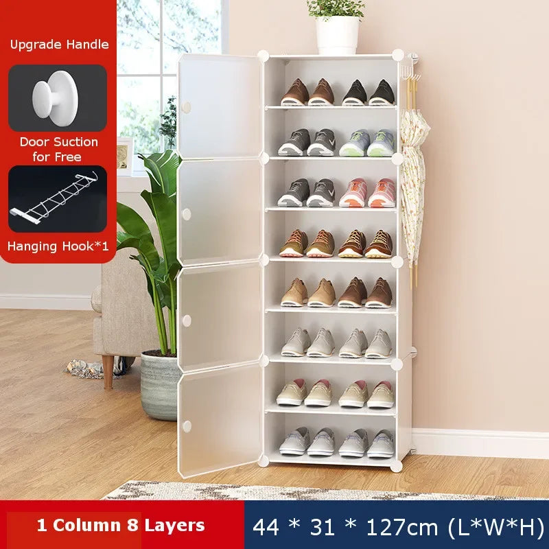 Shoe Organizer Shoose Storage Shoerack Design Furniture for Wooden Shoes A4 Filing Cabinet Bedroom Cabinets Shoe-shelf Rack Room