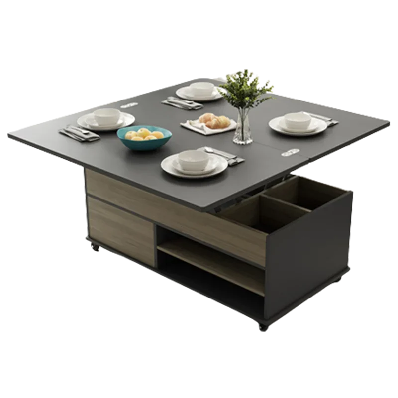 Bedroom Luxury Coffee Table Trau Modern Lift Up Mesa Lateral Living Coffee Table Minimalist Apartamento Couchtisch Furniture